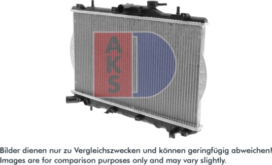 AKS DASIS 560340N Radiator motorkjøling