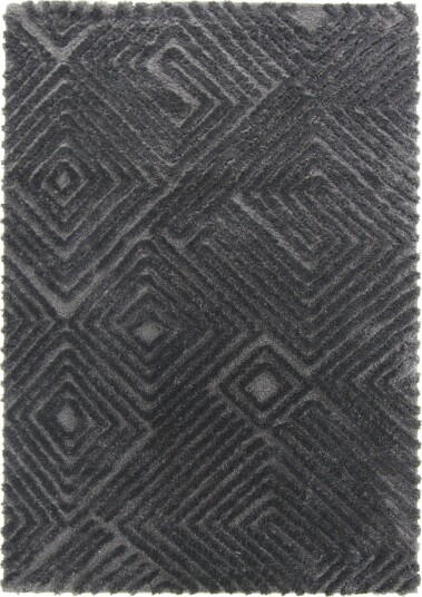 Ryetepper Monti svart Størrelse: 140 x 200 cm