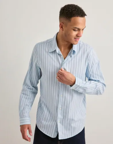 Samsøe Samsøe Saryan X Shirt 15960 Stripete skjorter Blå Samsøe Samsøe Saryan X Shirt 15960 Stripete skjorter Blå