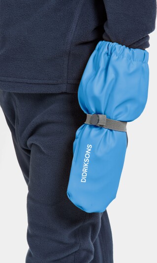 Didriksons Pileglove  Fôrede Regnvotter, Sharp Blue, 2-4 år