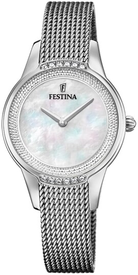 Festina Dameklokke F20494 4 Mademoiselle Hvit/Stål Ø30.2 mm