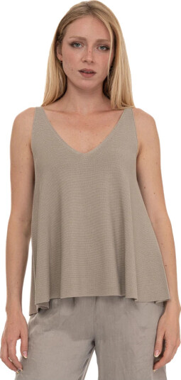 Emporio Armani Dame Topper Beige M,