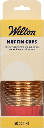Wilton Muffinsformer Nut Cups Rød