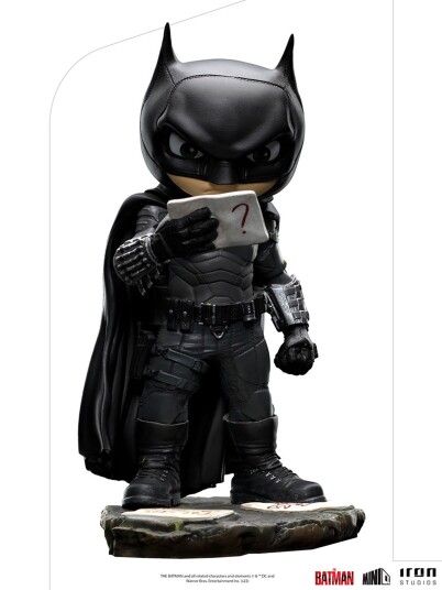 Iron Studios MiniCo Batman Figur 17cm - Superhelt Figur til Samling
