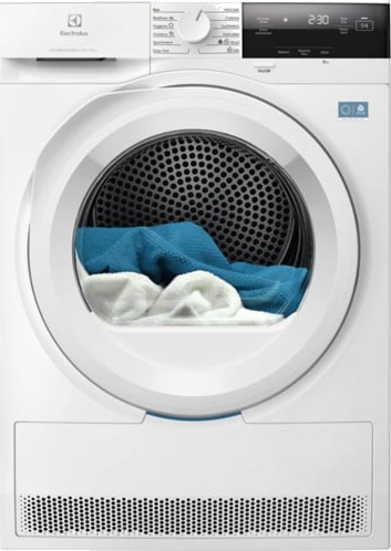 Electrolux Delicatecare 9 Kg Varmepumpe-Tørketrommel EDI731W94W Electrolux Delicatecare 9 Kg Varmepumpe-Tørketrommel EDI731W94W