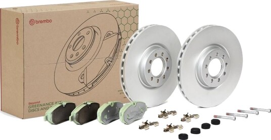 Bremseskiver og klosser BREMBO KT 10 022