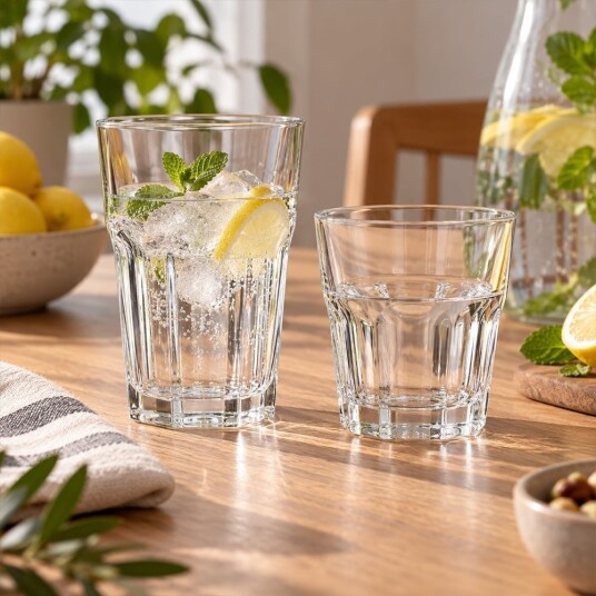 Utmerket Husholdningsutstyr Drikkeglass 230 / 330 Ml 12 Stk.