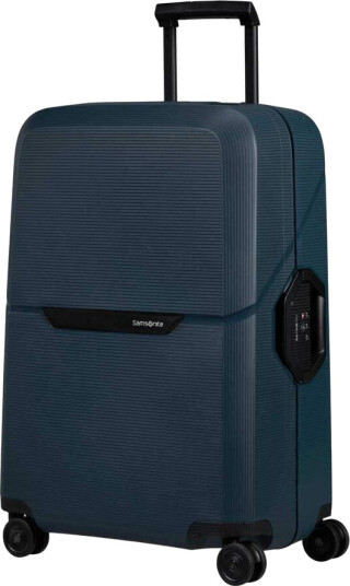Samsonite Magnum ECO hard Medium koffert 69 cm 4 hjul Midnight Blue
