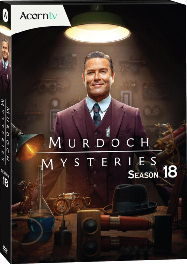 Murdoch Mysteries Sesong 18 DVD