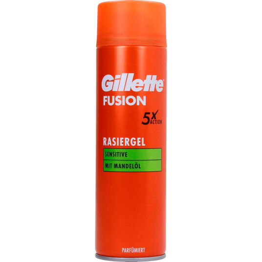 Gillette Shaving Gel Fusion Sensitive 200 ml Gillette Shaving Gel Fusion Sensitive 200 ml