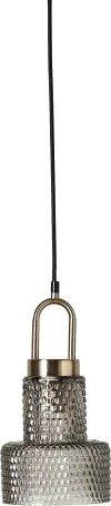 LENE BJERRE Dora pendel lysebrun H30cm