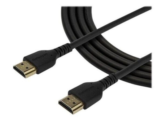 StarTech HDMI 2.0 4K 60Hz Heavy Duty Kabel med Ethernet 1m Svart
