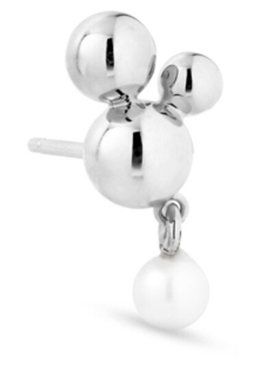 Jane Kønig Atomic Øredobber Single Sølv ASWPP-SS24-S-Right - Dame - 925 sterling silver