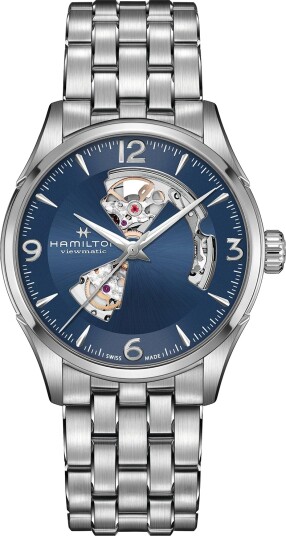 Hamilton Jazzmaster Open Heart Auto H32705141 - Herre - 42 mm - Analog - Automatisk - Safirglass