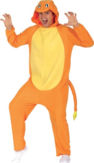 Fiestas Guirca Orange Drake Kostyme Large 84626