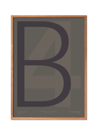 Poster & Frame Ilwt-B4 - Brown - 70X100CM Poster & Frame Ilwt-B4 - Brown - 70X100CM