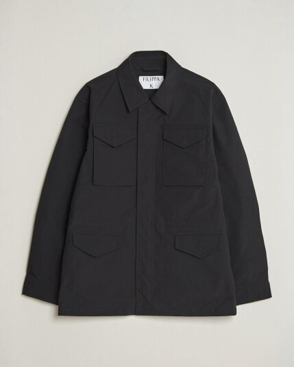 Filippa K Field Jacket Black