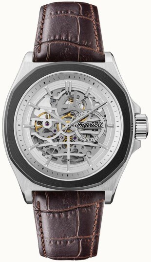 Ingersoll Herreklokke I09307 The Orville Hvit/Lær Ø46 mm Ingersoll Herreklokke I09307 The Orville Hvit/Lær Ø46 mm