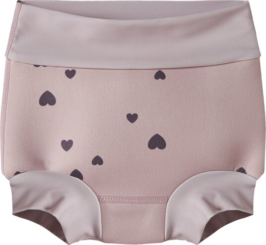 Name It Zippa Swim Brief W Shield Lilla 62/68