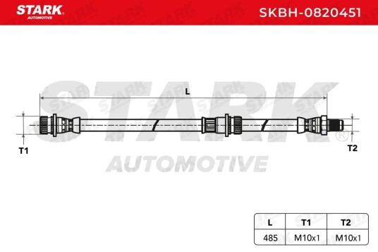 STARK SKBH 0820451 Bremseslange