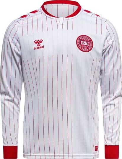 Danmark Bortedrakt 2026/27 Barn Langermet Hummel størrelse 152 cm