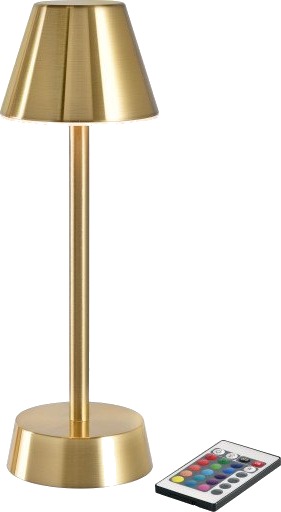 Duni Zelda oppladbar bordlampe messing Duni Zelda oppladbar bordlampe messing