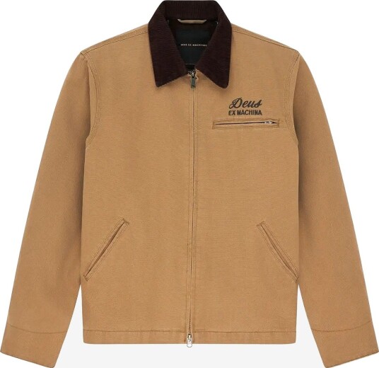 Deus Ex Machina Address Workwear Jacket   DIJON TAN   L