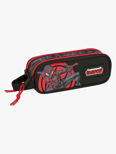 Marvel Spider Man Miles Morales Dobbeltpennal Svart