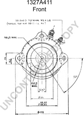 Starter PRESTOLITE ELECTRIC 1327A411