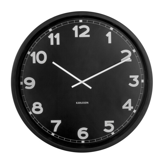 Karlsson Classic XL Veggklokke KA5944BK Unisex 80 cm Kvarts urverk