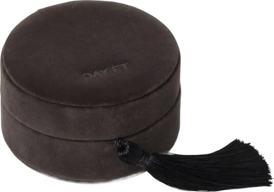 DAY ET Day Soft Velvet Jewel Round OBSIDIAN One Size