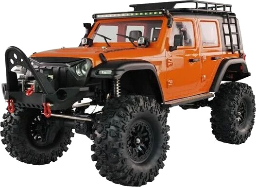 Amewi 1:10 AMXRock Crosstrail Crawler 4WD Radiostyrt Kjøretøy Oransje-Metallic