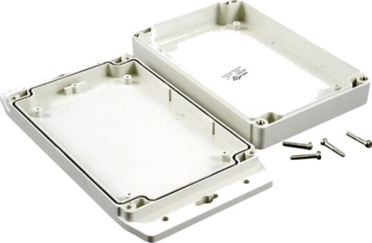 Hammond Electronics 1555C2f22gy Universalskap 120 X 66 X 42 Polykarbonat Lysegrå 1 Stk