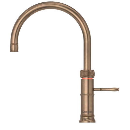 Quooker Classic Fusion Round Alt-i-ett Retro Aldret Messing / Pro3 (BUN-Q211610702)