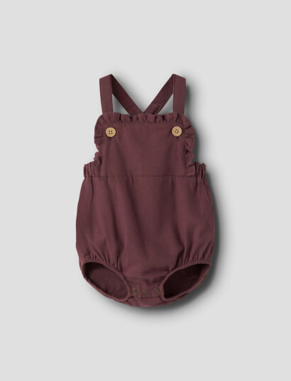 Lil"Atelier Nbfrebel Loose Romber Solid Lil Burgundy 56