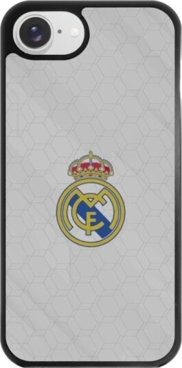 Phonecases3D iPhone 16e Real Madrid 3D mobildeksel, svart