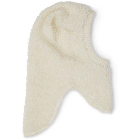 Smallstuff Off White Balaclava Bouclé Merinoull 80-86