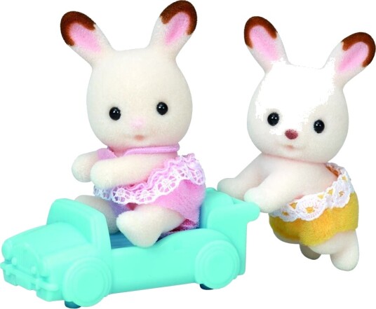 Sylvanian Families Sjokoladekanintvillingene Dukkehussfigurer Multifarget - 3 Deler