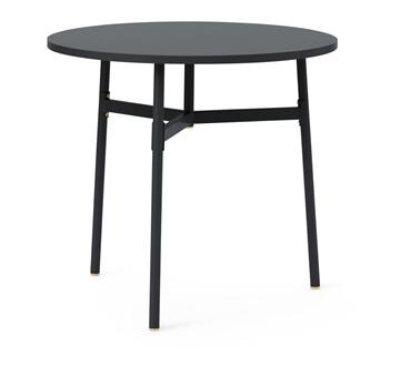 Normann Copenhagen Union Bord Sort Ø80 x H74,5 cm