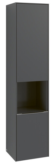 VILLEROY & BOCH SUBWAY 3.0 HØYSKAP 40X171 VENSTRE 2 DØRER & HYLLE GRAPHITE HÅNDTAK I MØBELETS FARGE VILLEROY & BOCH SUBWAY 3.0 HØYSKAP 40X171 VENSTRE 2 DØRER & HYLLE GRAPHITE HÅNDTAK I MØBELETS FARGE