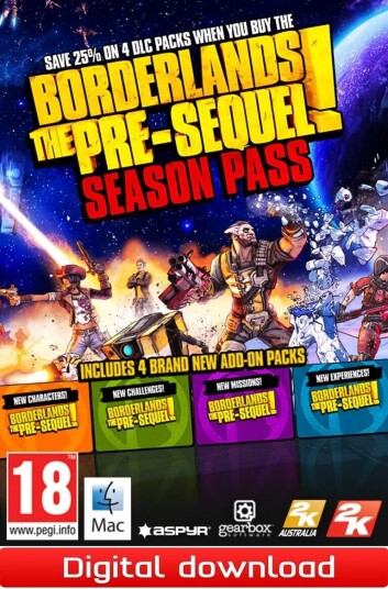 Borderlands The Pre-Sequel Season Pass Mac OSX