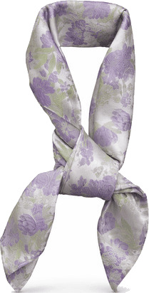 Skjerf til bunad lavendel 70x70 cm Skjerf til bunad lavendel 70x70 cm