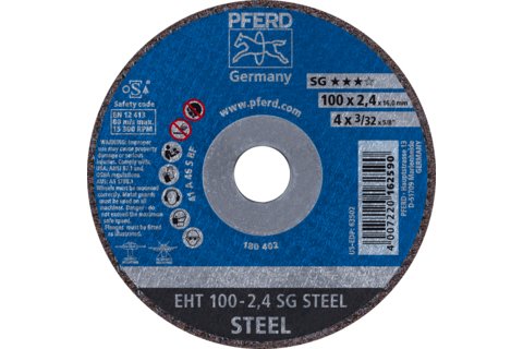 Pferd 61340116, Kutteskive, Flatt Senter, Stål, Alle Merker, 1,6 Cm, 10 Cm Pferd 61340116, Kutteskive, Flatt Senter, Stål, Alle Merker, 1,6 Cm, 10 Cm