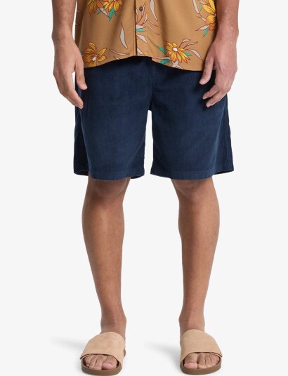Quiksilver Taxer Cord Ws   Navy   S