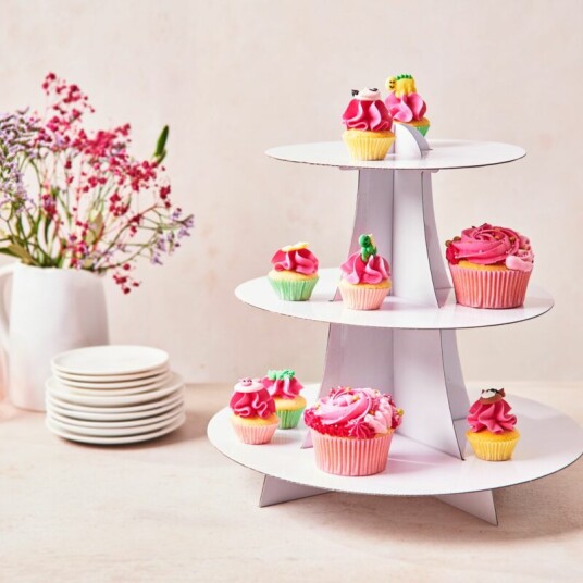 Funcakes Cupcakestativ Hvit Funcakes Cupcakestativ Hvit