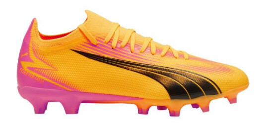 Puma Ultra Match FG/AG Herre Sun Stream/Puma Black/Sunset G 41