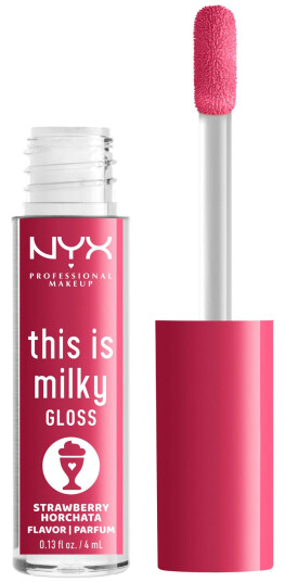 NYX PROFESSIONAL MAKEUP This Is Milky Gloss 10 Strawberry Horchata