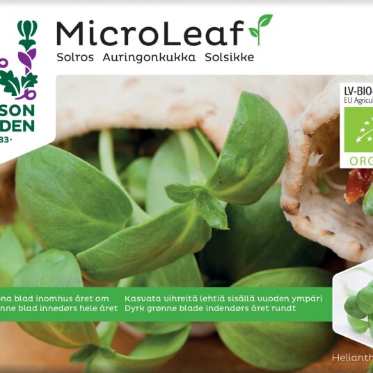 Nelson Garden Micro Leaf Solsikke Organic