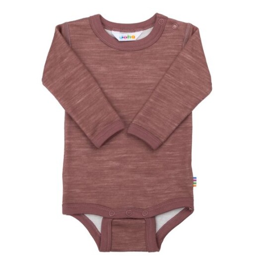 Joha Goose ull/bambus body ensfarget rosa 50