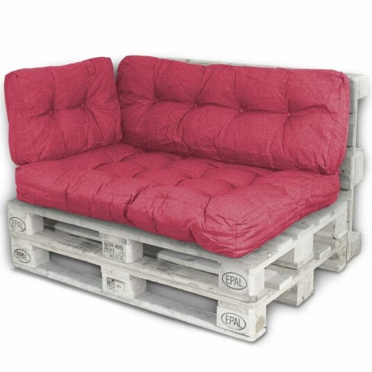 Ryggstøtte for krakk sofa og benk - Pute